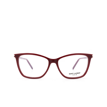 Lunettes de vue Saint Laurent SL 259 007 bordeaux - Vue de face