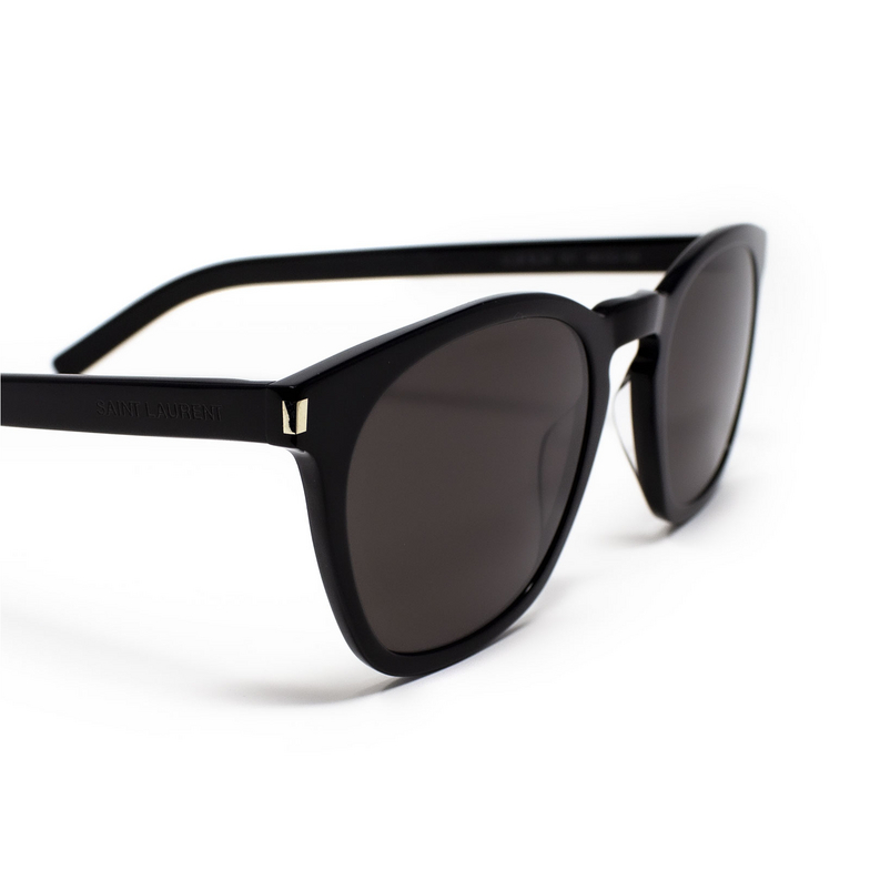 Saint Laurent SL 28 SLIM Sunglasses 001 black - 3/4