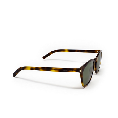 Saint Laurent SL 28 SLIM Sunglasses 002 havana - three-quarters view