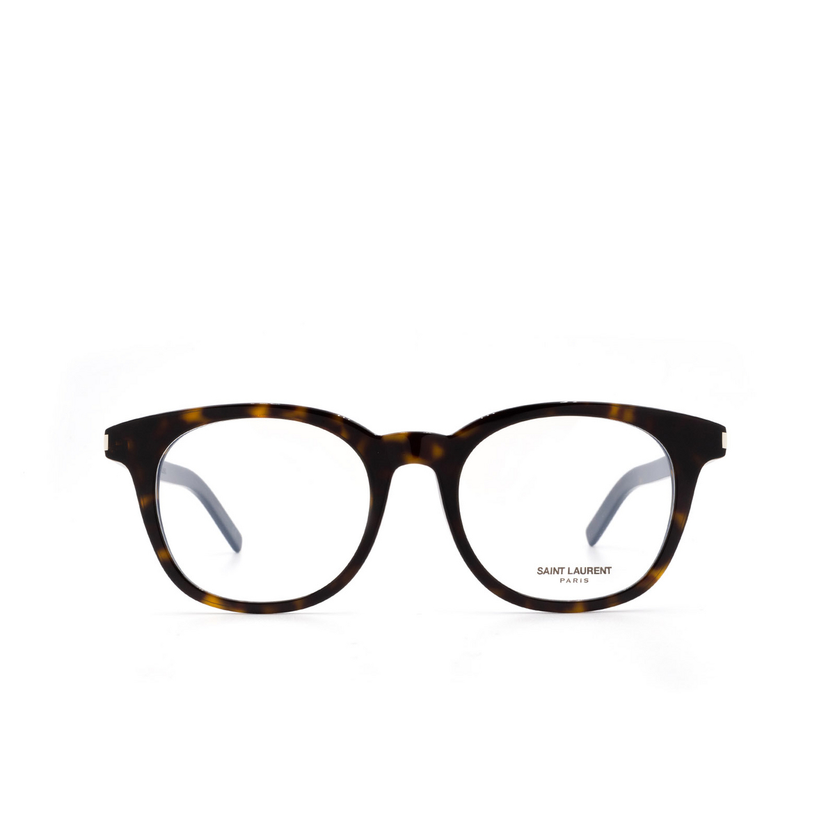 Saint Laurent® Square Eyeglasses: SL 289/F SLIM color Havana 002 - product thumbnail 1/3.