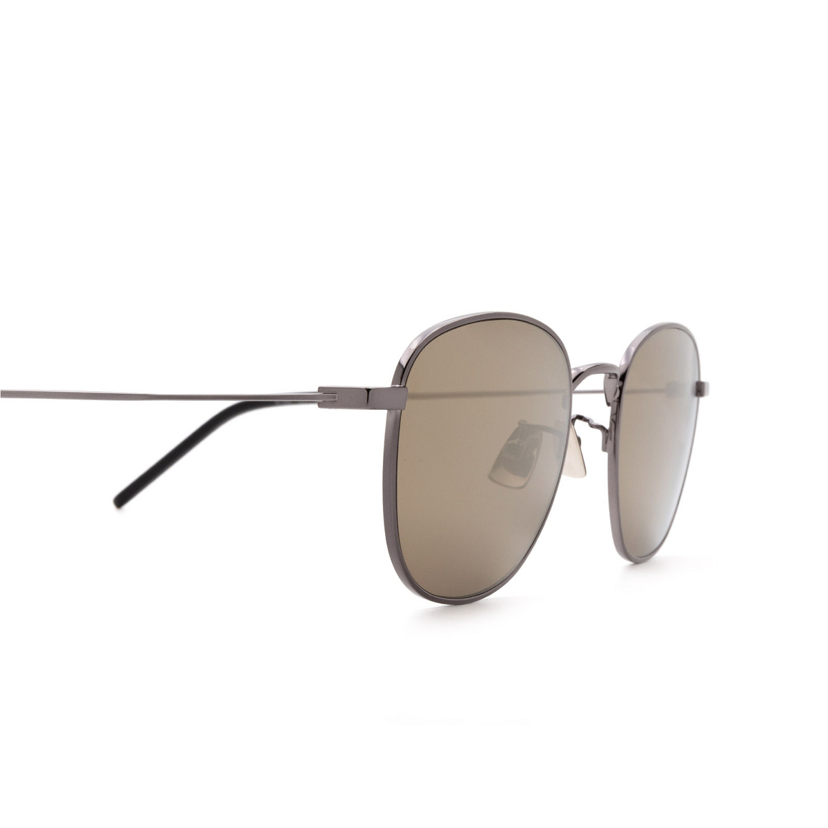 Saint Laurent® Square Sunglasses: SL 299 color Ruthenium 007 - product thumbnail 3/3.