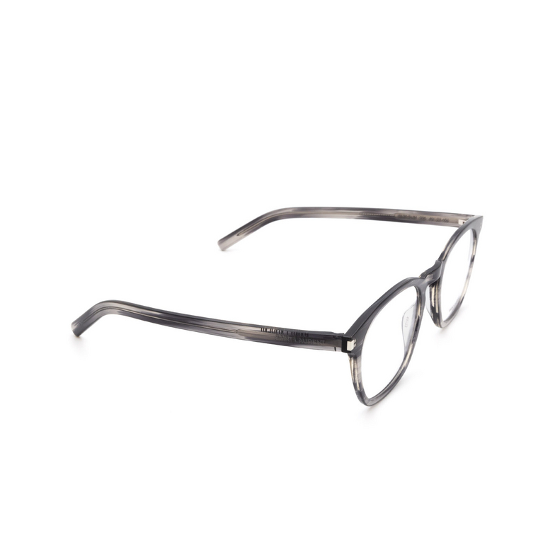Saint Laurent SL 30 SLIM Eyeglasses 006 grey havana - 2/5