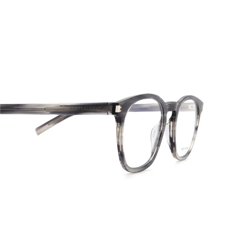 Saint Laurent SL 30 SLIM Eyeglasses 006 grey havana - 3/5
