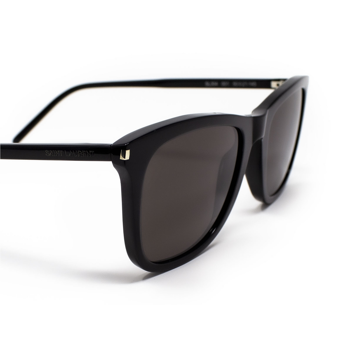 Saint Laurent® Square Sunglasses: SL 304 color Black 001 - product thumbnail 3/3.