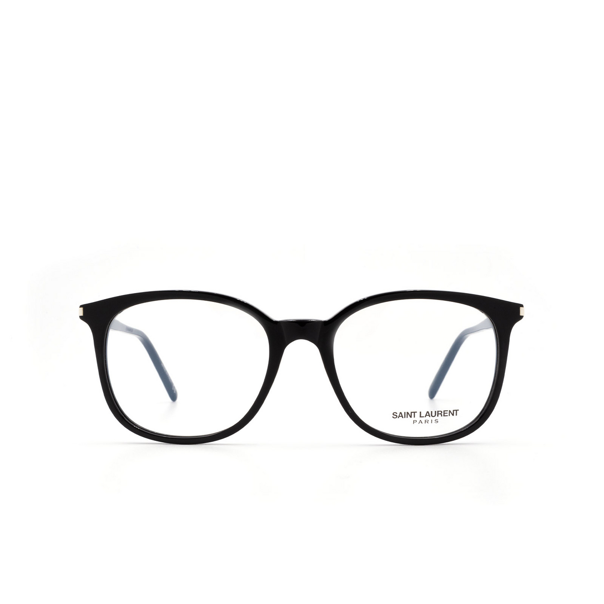 Saint Laurent® Square Eyeglasses: SL 307 color Black 001 - 1/3.