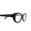 Saint Laurent BETTY Korrektionsbrillen 002 havana - Produkt-Miniaturansicht 3/4