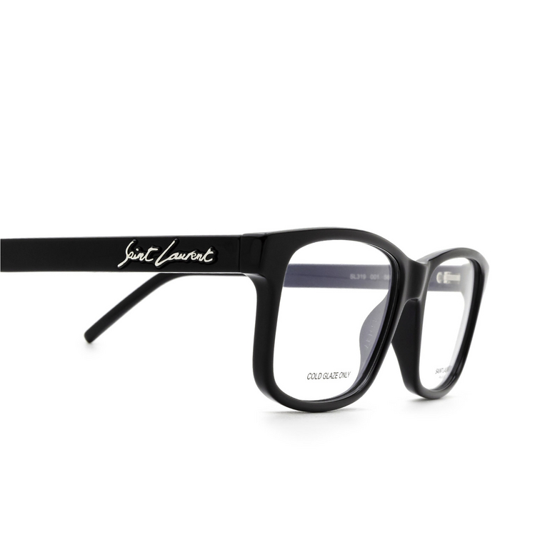 Saint Laurent SL 319 Eyeglasses 001 black - 3/4