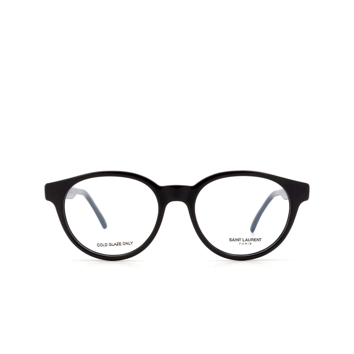Saint Laurent® Round Eyeglasses: SL 321 color Black 001 - 1/3.