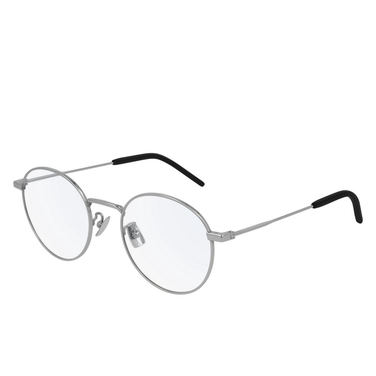 Saint Laurent® Round Eyeglasses: SL 322 T color Silver 002 - 2/2.
