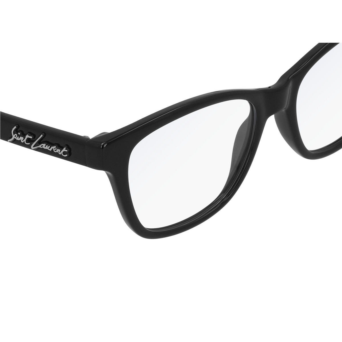 Saint Laurent SL 338 Eyeglasses 001 Black - 3/4