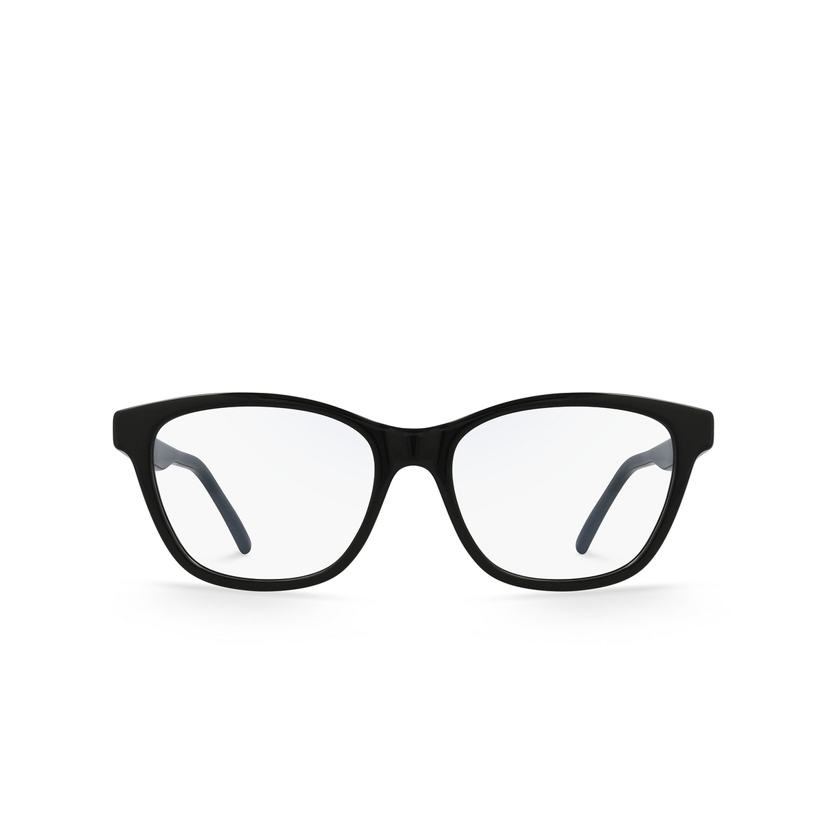 Saint Laurent® Cat-eye Eyeglasses: SL 338 color Black 001 - front view.