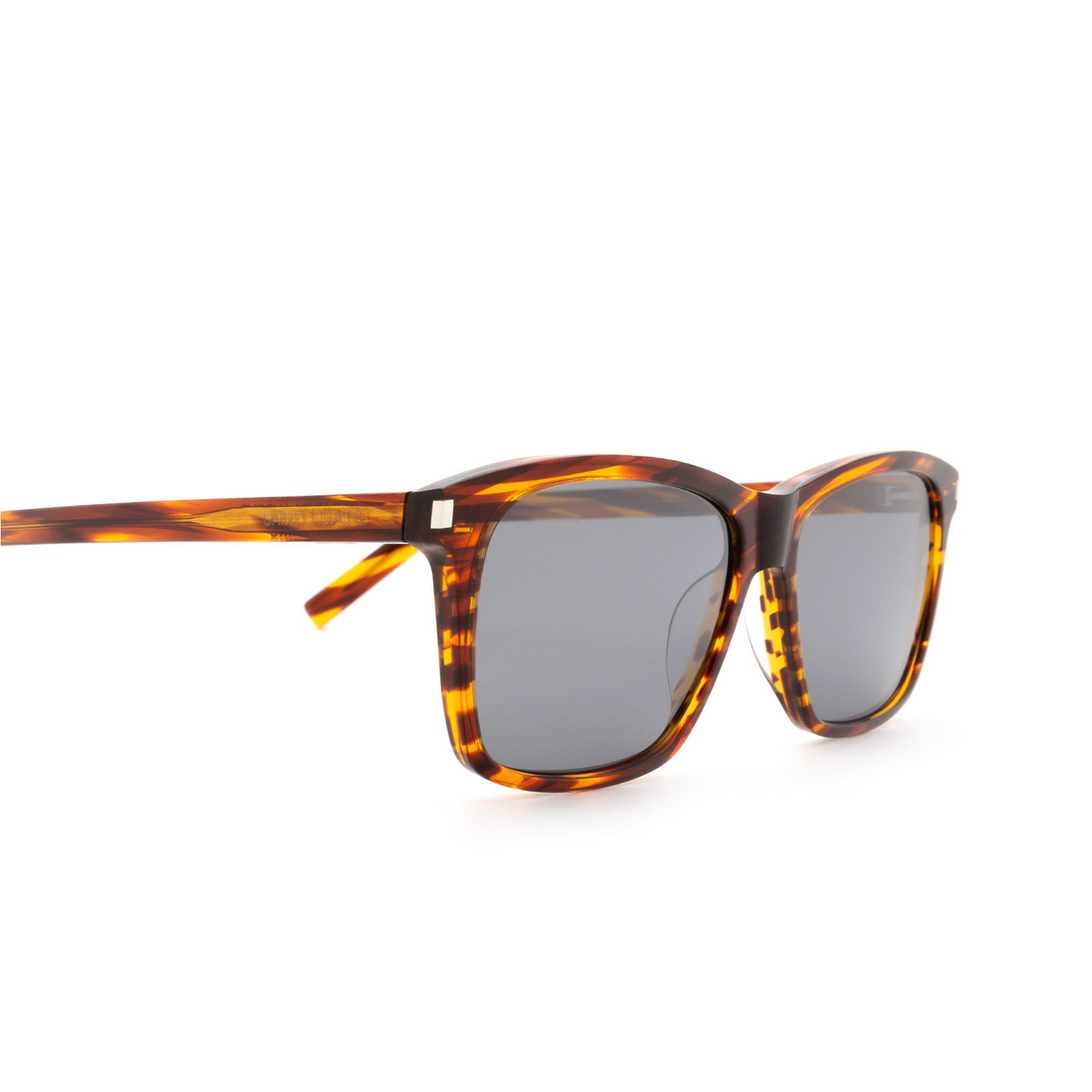 Saint Laurent® Square Sunglasses: SL 339 color Havana 004 - product thumbnail 3/3.