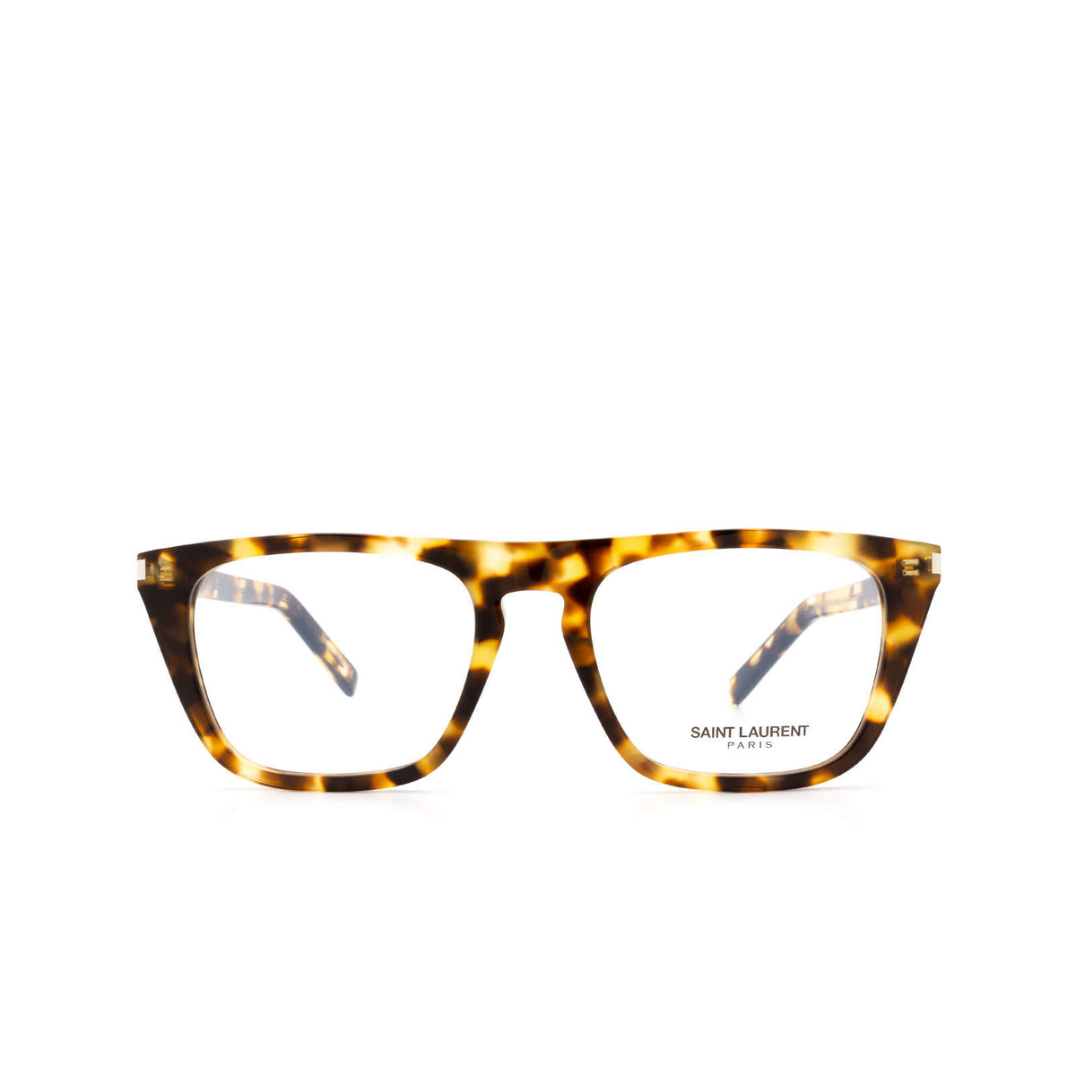 Saint Laurent® Square Eyeglasses: SL 343 color Havana 005 - 1/3.