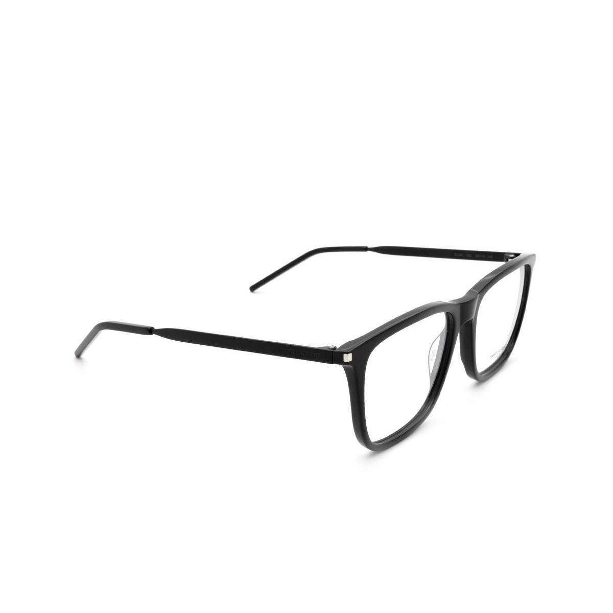 Saint Laurent SL 345 Eyeglasses 002 Black - product thumbnail 2/4