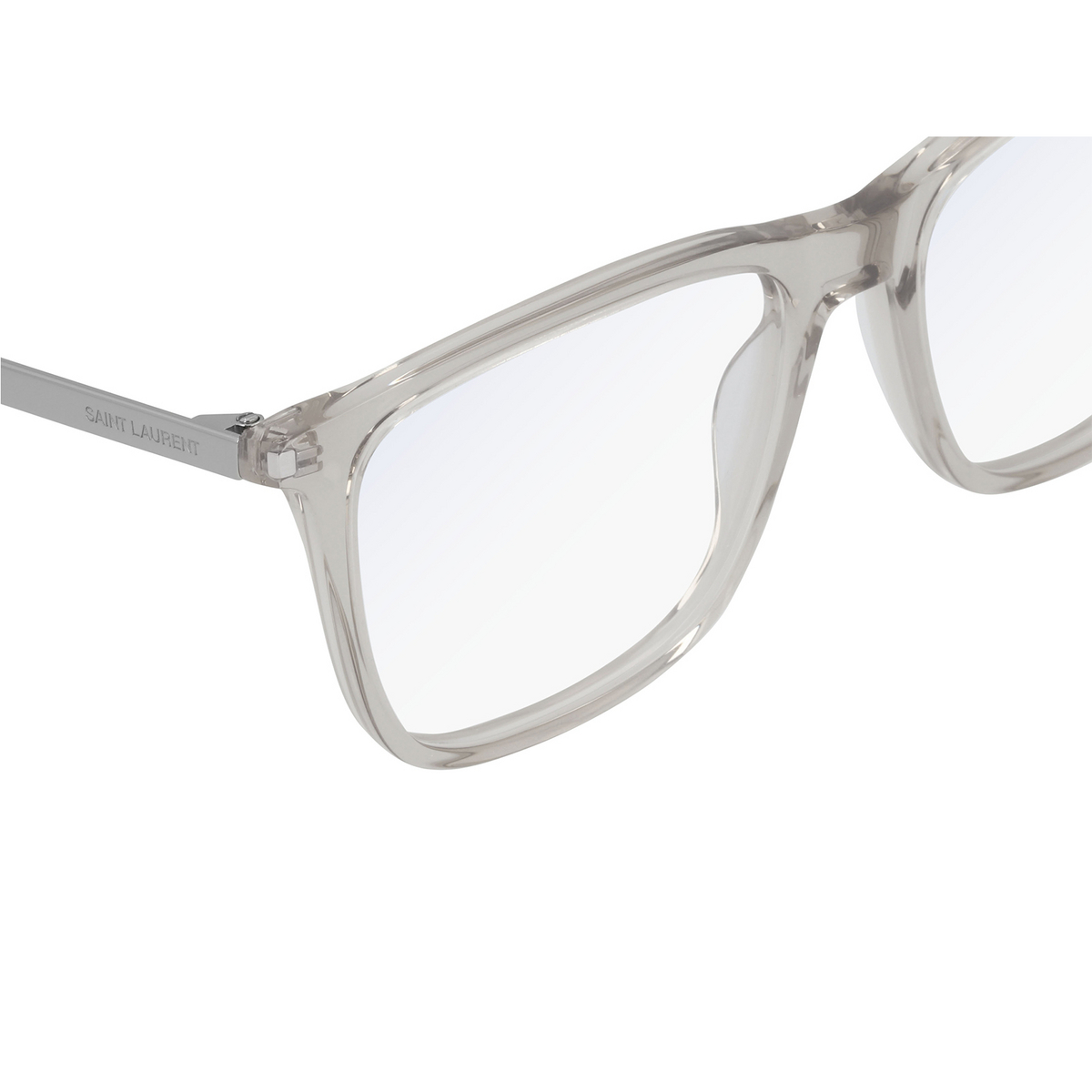 Occhiali da vista Saint Laurent SL 345 005 Light Brown - anteprima prodotto 3/4