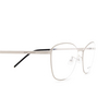 Saint Laurent® Cat-eye Eyeglasses: SL 351 SLIM color Silver 001 - product thumbnail 3/3.