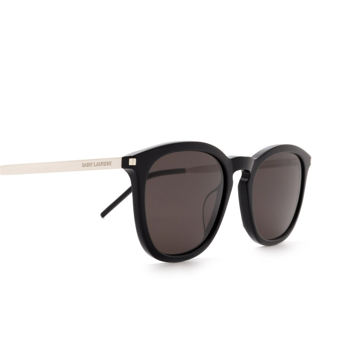 Saint Laurent® Square Sunglasses: SL 360 color 001 Black - product thumbnail 3/3