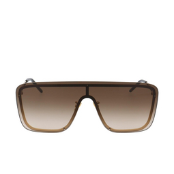 Saint Laurent® Mask Sunglasses: SL 364 MASK color Gold 006.