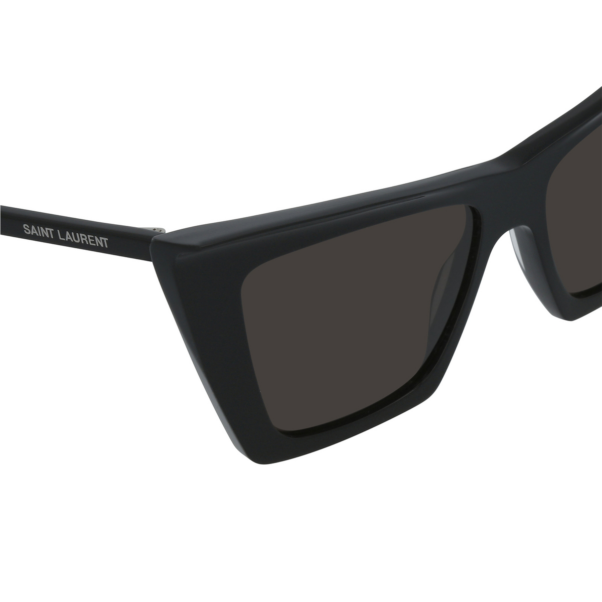 Saint Laurent® Cat-eye Sunglasses: SL 372 color 001 Black - 3/3