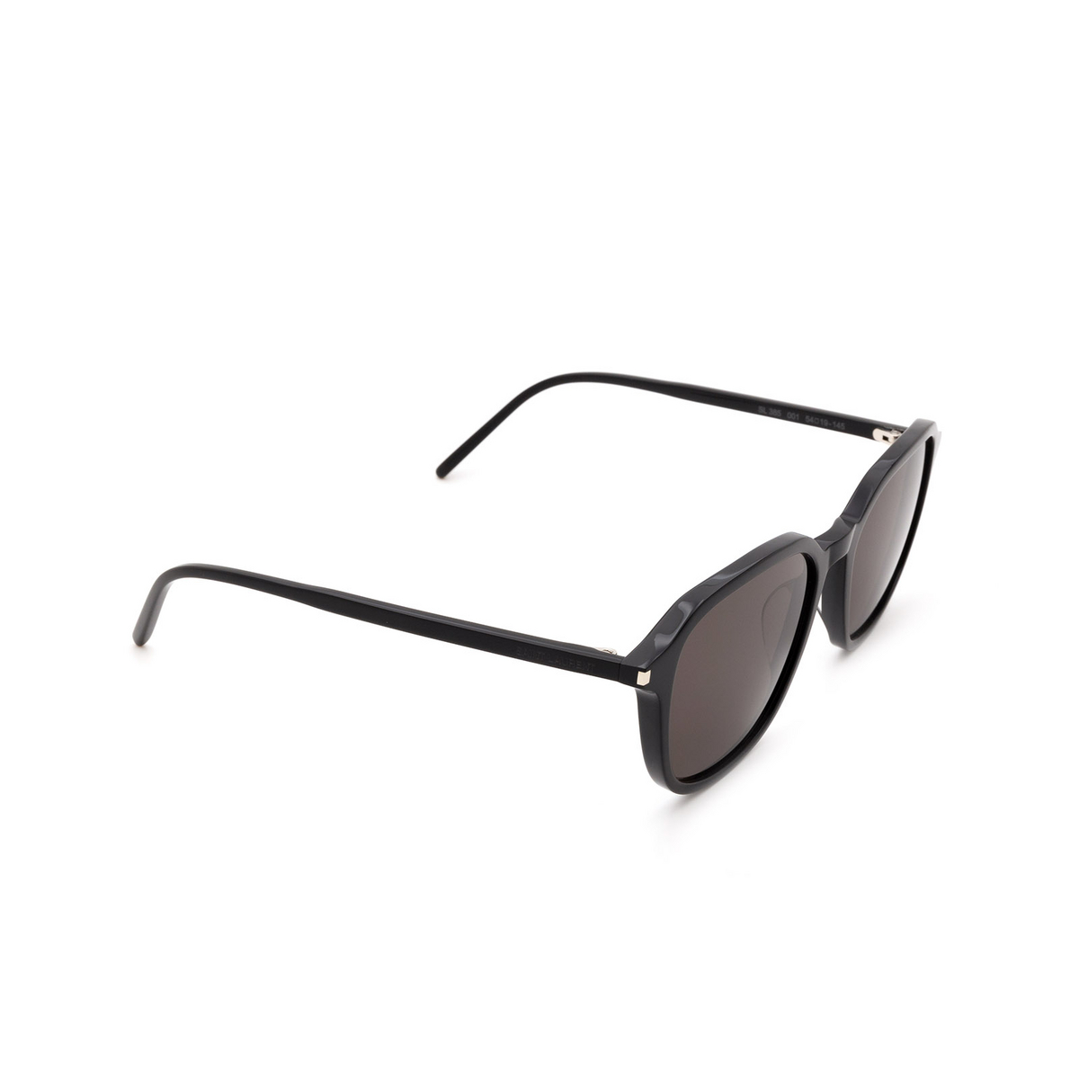 Saint Laurent® Square Sunglasses: SL 385 color 001 Black - 2/3