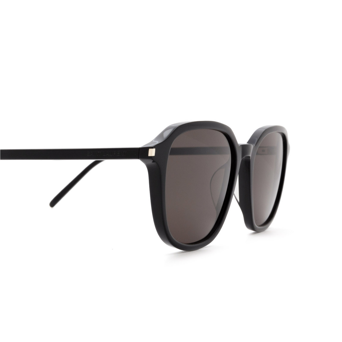 Saint Laurent® Square Sunglasses: SL 385 color 001 Black - product thumbnail 3/3