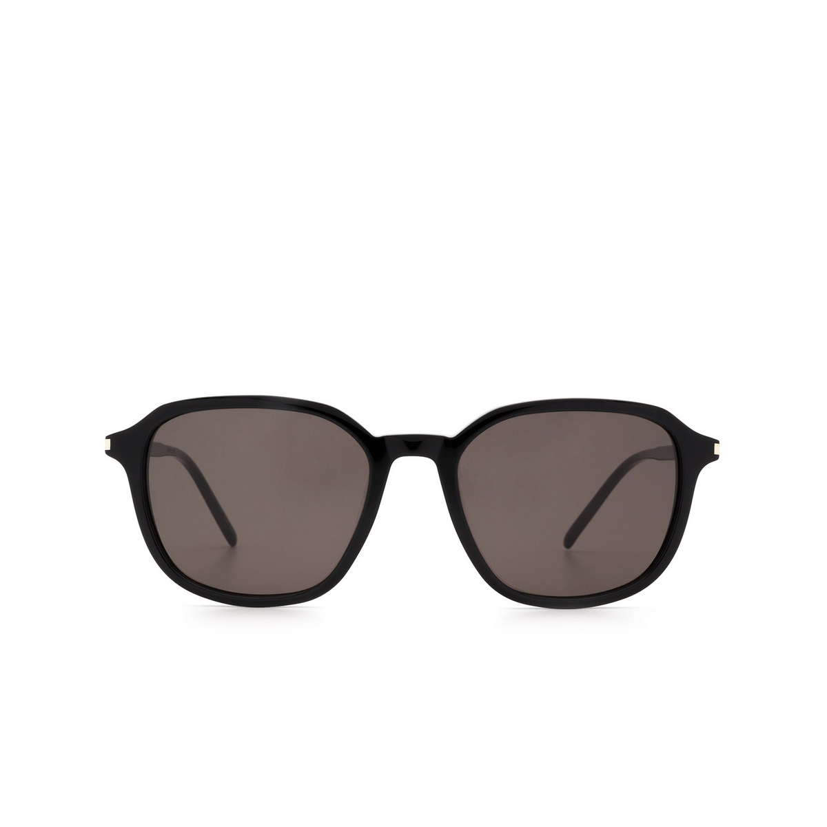 Saint Laurent® Square Sunglasses: SL 385 color 001 Black - product thumbnail 1/3