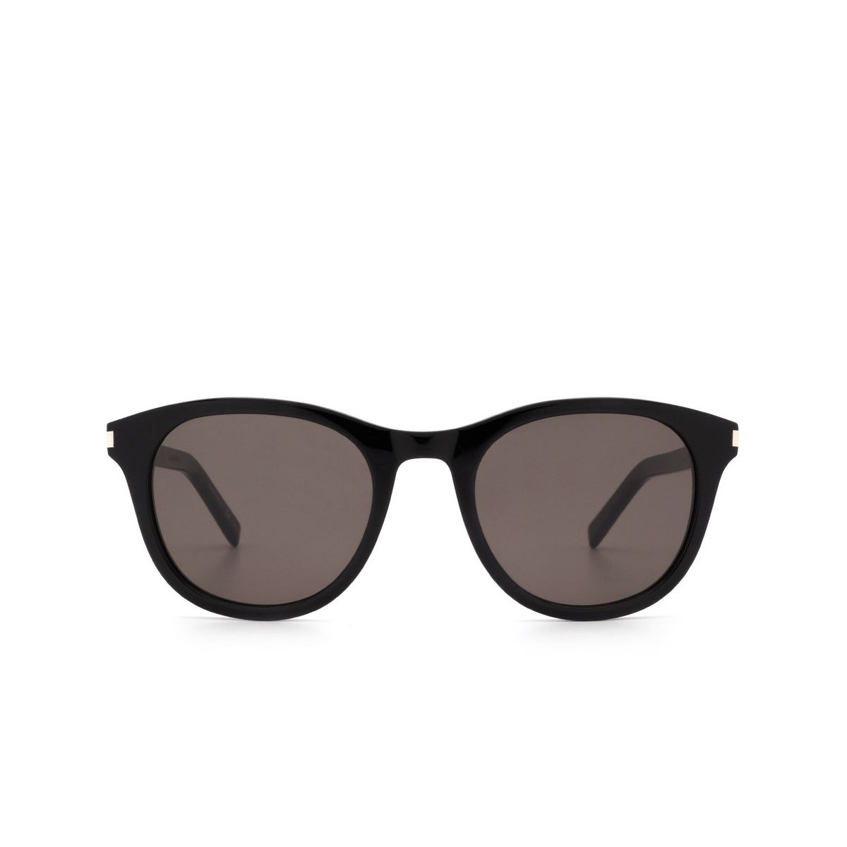 Saint Laurent® Round Sunglasses: SL 401 color Black 001 - product thumbnail 1/3.