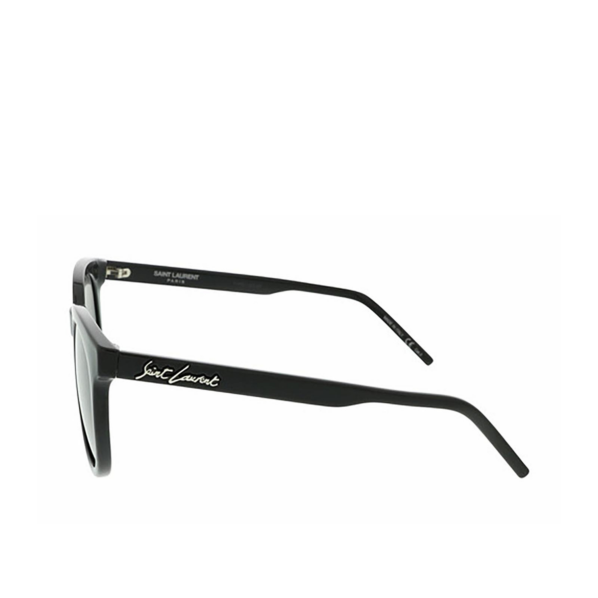 Saint Laurent® Square Sunglasses: SL 405 color 001 Black - 3/3