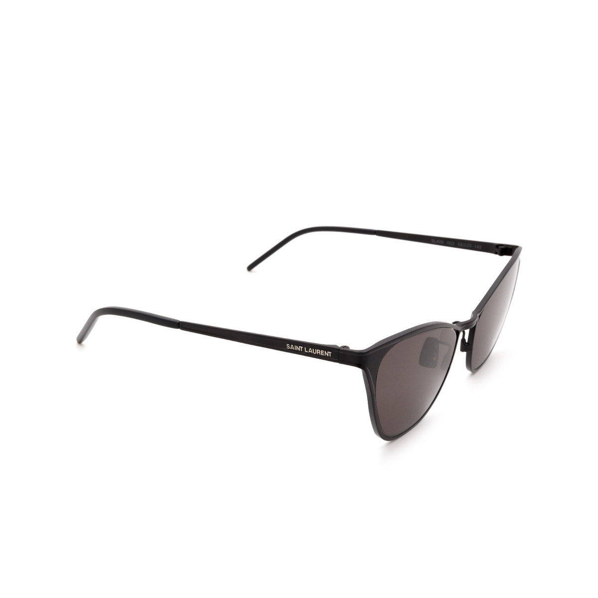 Saint Laurent® Cat-eye Sunglasses: SL 409 color 002 Black - 2/3