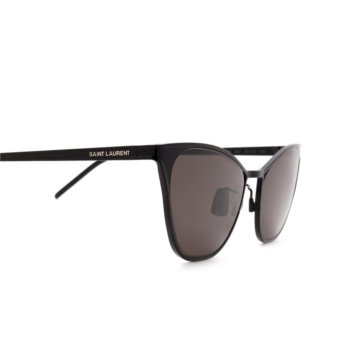 Saint Laurent® Cat-eye Sunglasses: SL 409 color 002 Black - product thumbnail 3/3