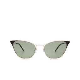 Saint Laurent® Cat-eye Sunglasses: SL 409 color 003 Silver 