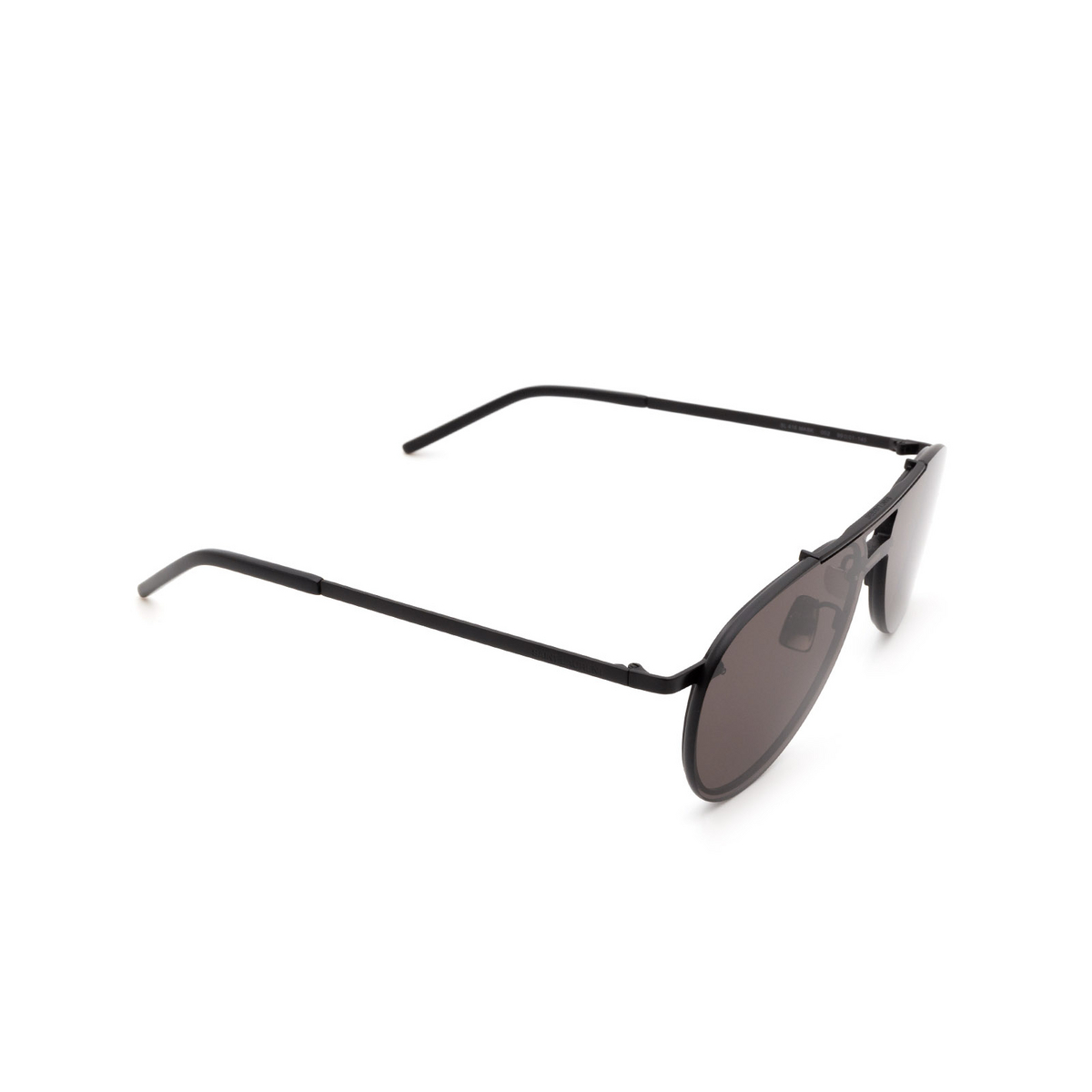 Saint Laurent® Aviator Sunglasses: SL 416 MASK color 002 Black - 2/3