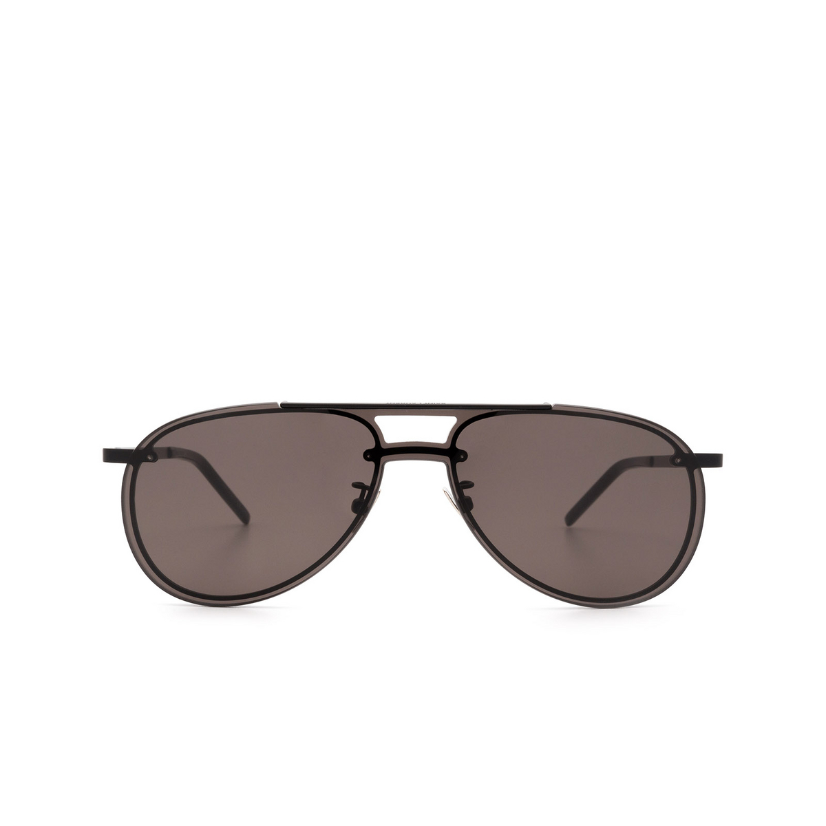 Saint Laurent® Aviator Sunglasses: SL 416 MASK color 002 Black - product thumbnail 1/3