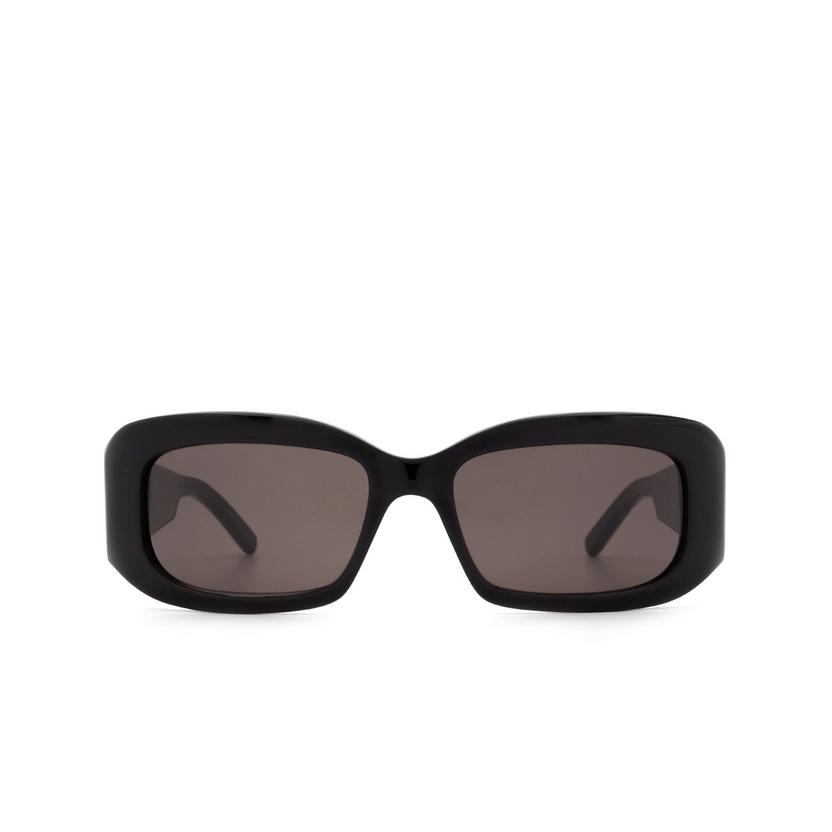 Saint Laurent® Rectangle Sunglasses: SL 418 color Black 001 - product thumbnail 1/3.