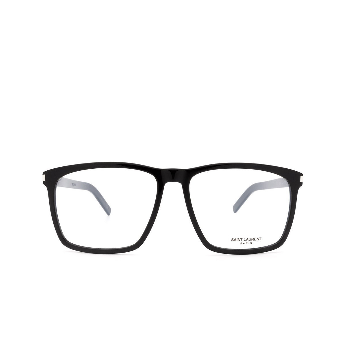 Saint Laurent SL 435 SLIM Eyeglasses 001 Black - front view