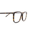 Saint Laurent® Square Eyeglasses: SL 453 color Dark Havana 002 - product thumbnail 3/3.