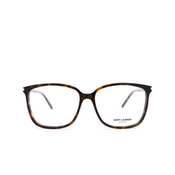 Saint Laurent® Square Eyeglasses: SL 453 color Dark Havana 002.