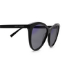 Saint Laurent SL 456 Sunglasses 005 black - product thumbnail 3/4