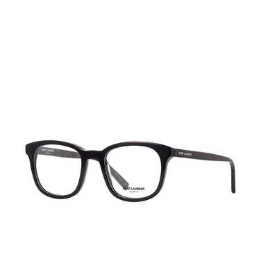 Saint Laurent SL 459 Eyeglasses 001 black - three-quarters view