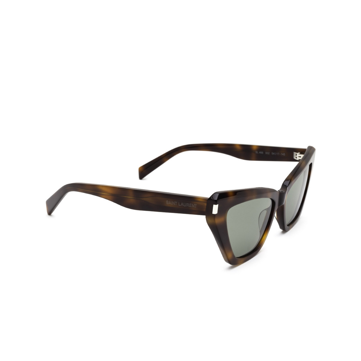 Saint Laurent® Cat-eye Sunglasses: SL 466 color 002 Havana - 2/3