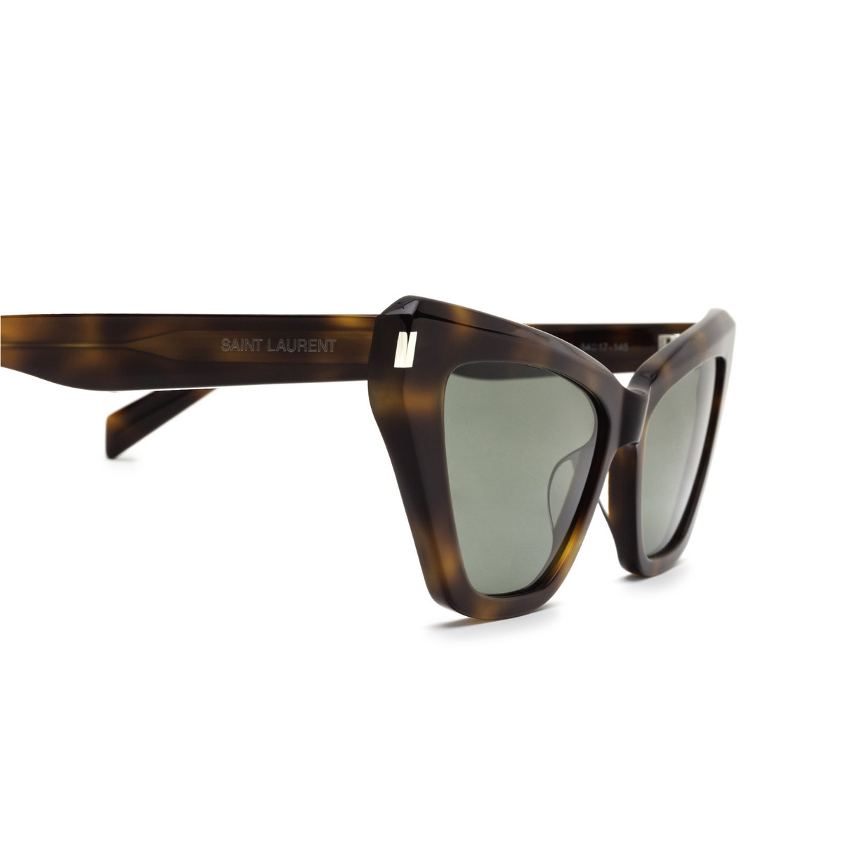 Saint Laurent® Cat-eye Sunglasses: SL 466 color Havana 002 - 3/3.