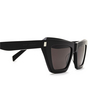 Saint Laurent SL 467 Sunglasses 001 black - product thumbnail 3/4