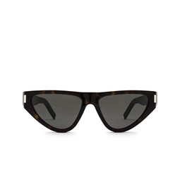 Saint Laurent® Irregular Sunglasses: SL 468 color 002 Dark Havana 