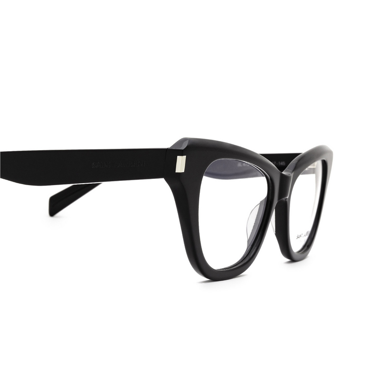 Saint Laurent SL 472 Eyeglasses 001 black - 3/4