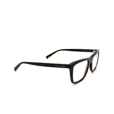 Saint Laurent SL 481 Korrektionsbrillen 002 dark havana - Dreiviertelansicht