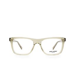 Saint Laurent® Rectangle Eyeglasses: SL 481 color Yellow 003.