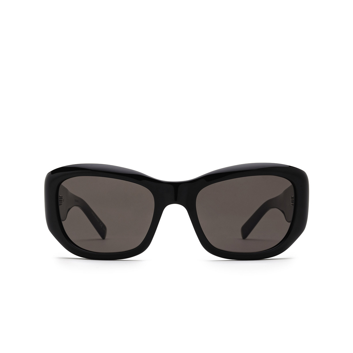 Saint Laurent SL 498 Sunglasses 001 Black - front view