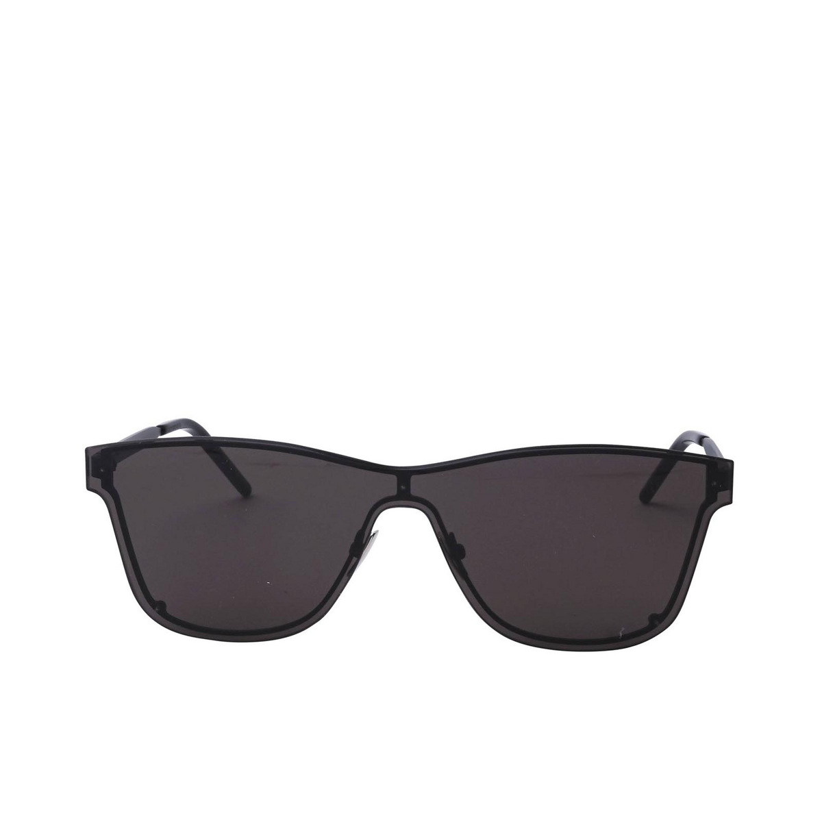 Saint Laurent® Mask Sunglasses: SL 51 MASK color Black 001 - front view.