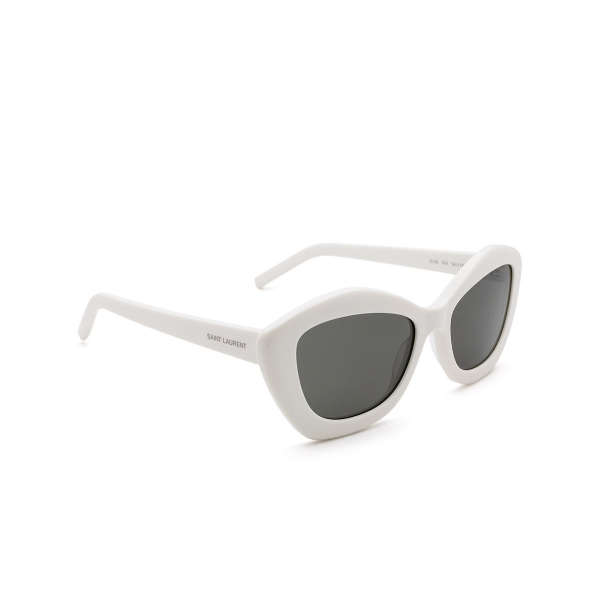Saint Laurent® Cat-eye Sunglasses: SL 68 color Ivory 004 - 2/3.