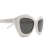 Saint Laurent SL 68 Sunglasses 004 ivory - product thumbnail 3/4